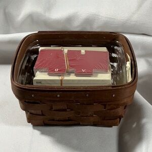 Longaberger Small Berry Basket with Address Cards